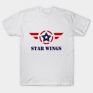 Red Star Wings Emblem Logo T-Shirt